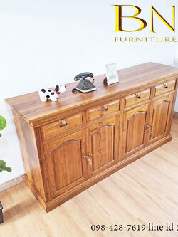 เคาน์เตอร์ในครัว 4 บาน 4 ลิ้นชัก 50x200 สูง 90 ซม.