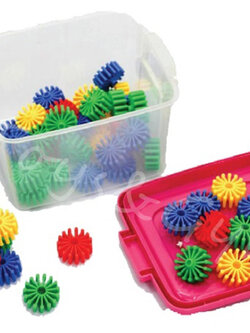 ตัวต่อดอกไม้ทรงกลม