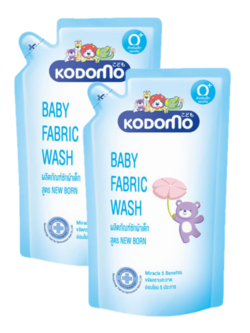 Kodomo น้ำยาซักผ้า New Born 600 มล. (รุ่น 1 แถม 1)