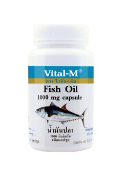 Vital-m Fish oil 1000 mg. 100 softgels