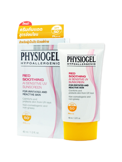 Physiogel Red Soothing A.I. Sensitive UV Sunscreen SPF 50+/PA+++ 40 ml.