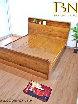 เตียงนอน 6 ฟุต รุ่น รีรัน (เเคปซูน)