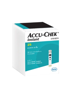 Accu-chek Instant 25'strips(แผ่นตรวจน้ำตาล)