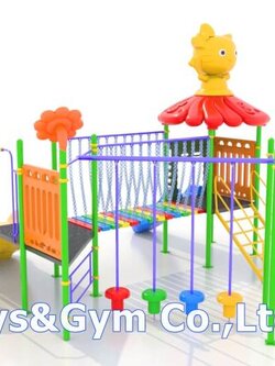 เครื่องเล่นสนามกลางแจ้ง ชุด Kitty's Funny Land