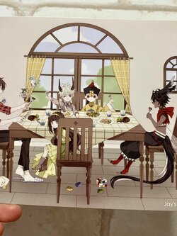 โปสการ์ด Jay's Family