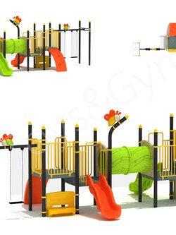 เครื่องเล่นสนามชุด ผึ้งน้อยหรรษา 2