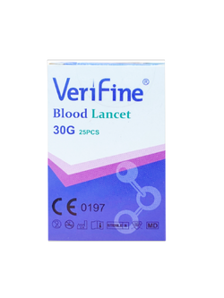 Maxxlife Verifine 30g. 25'strips (เข็มตรวจน้ำตาล)
