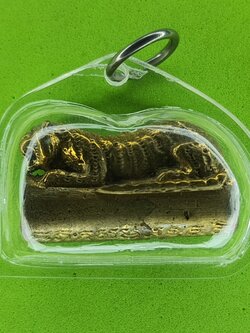 ของป้องกัน ตะกรุดเสือ เนื้อทองเหลือง ฝังมวลสารอาถรรพ์ ตะกรุด ของแท้ ตะกรุดแท้ ตะกรุดเสือแท้