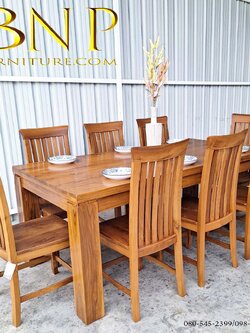 โต๊ะทานข้าว 8 ที่นั่ง รุ่น อินโฟร์