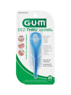 Gum Eez-Thru ห่วงร้อยนำไหมขัดฟัน 25 เส้น