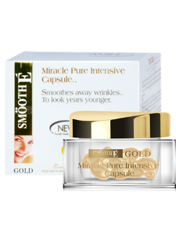 Smooth e gold miracle pure intensive capsule 12 capsules