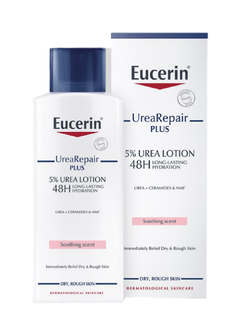 Eucerin Urea Repair plus 5% Urea Lotion 48H Long-Lasting Hydration 250 ml.