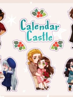 Sticker Calendar Castle