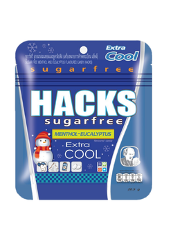 Hacks ลูกอมแฮ็คส์ รสเมนทอล-ยูคาลิปตัส