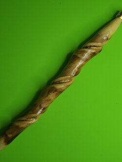 ของนำโชค ขอช้าง สีทอง อันใหญ่ ขนาดยาว 12-12.5 นิ้ว ตะขอช้าง มีโชคลาภ อำนาจวาสนา ค้าขายดี