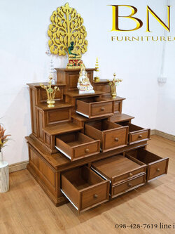 โต๊ะหมู่บูชา 9 รุ่น มีธรรม