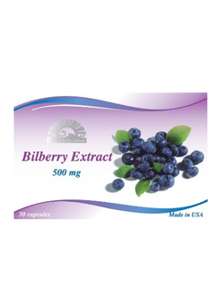 Dr.Lee & Dr.Albert Bilberry extract 500 mg. 60 capsules