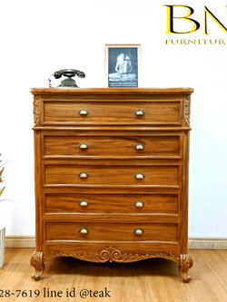 ตู้ 5 ลิ้นชัก รุ่น โรสเเมรี