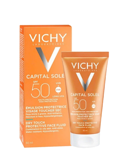 Loreal Vichy capital soleil dry touch face fluid spf 50 50ml.