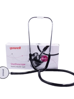 หูฟัง Yuwell Stethoscope newly double tybe Aluminum ฟังหัวใจ