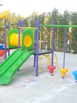 เครื่องเล่นสนามกลางแจ้ง ชุดอนุบาลแสนซน #1