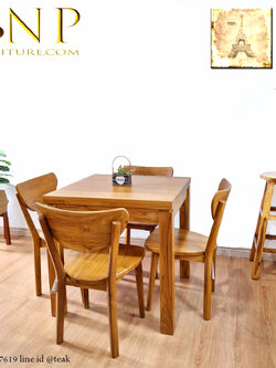 ชุดโต๊ะอาหาร 4 ที่นั่ง รุ่น เอมมีเรีย