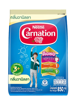 Carnation คาร์เนชัน 3+ พลัส สมาร์ทโก รสวานิลลา 850กรัม