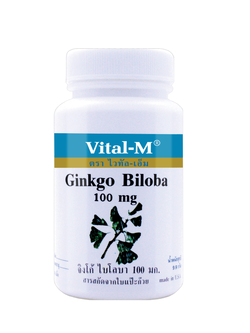 Vital-m ginkgo biloba 100 mg. 60 tablets