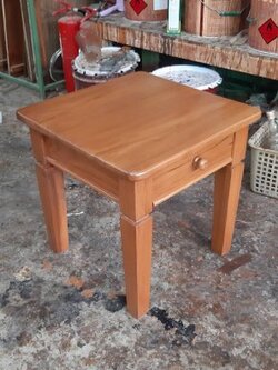 โต๊ะกาเเฟขอเดป 1 ลิ้นชัก 50x50 สูง 50 ซม.