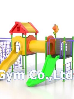 เครื่องเล่นสนามกลางแจ้ง ชุด Funny Park Adventure