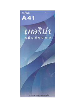 น้ำยาย้อมผมเบอริน่า A41