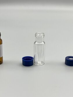 ขวด Vial Glass ขวดแก้ว Autosample สำหรับเครื่อง HPLC