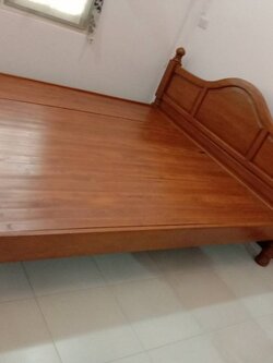 เตียงนอน 6 ฟุต รุ่นคาร่า ( เต้าเรียบ ท้ายโล้น )