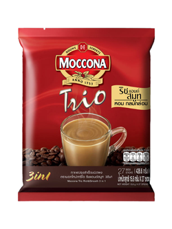 มอคโคน่า ทรีโอ ริช แอนด์ สมูท 3 อิน 1 18กรัม x 27 ซอง