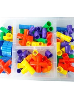 ตัวต่อท่อสร้างสรรค์เบอร์ L