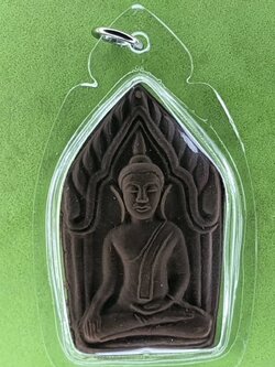 พระเครื่อง ขุนแผน รุ่น 9 มวลสาร เลี่ยมกรอบ พระขุนแผน ขุนแผนห้อยคอ พระเครื่องพระขุนแผน