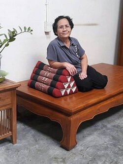 ตั่งนอน ขาคู้ ขนาด100x200x40 ซม.