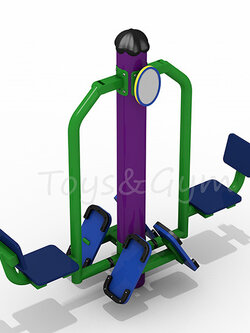 อุปกรณ์บริหารขาเหยียด บริหารเข่า แบบเล่นคู่