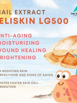 Heliskin LG500 (Snail Extract) สารสกัดเมือกหอยทาก