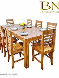 โต๊ะกินข้าว 8 ที่นั่ง รุ่น เซฟวัน