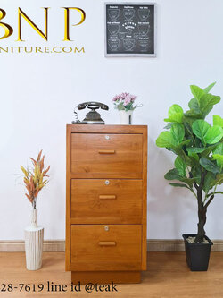 ตู้ลิ้นชักเก็บของ รุ่น 3 ลิ้นชักโมเดิร์น