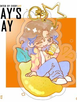 พวงกุญแจอะคลิลิก Jay's Day