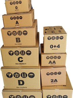 กล่อง Thank You รวมไซส์ราคาพิเศษ 00, 0, 0+4, AA, A, 2A, B, C, D, E, ชิ้น 0 กก.