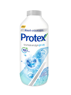 แป้งเย็น Protex โพรเทคส์ เมนทอล แคปซูล คลู บลู 280g.