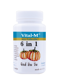 Vital-m 6 in 1 60 capsules