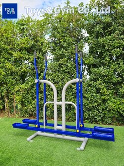 อุปกรณ์บริหารสะโพก-หัวไหล่-โยก-เดินสลับเท้า(แบบเล่นคู่)