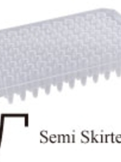 ( Semi Skirted) 0.2ml Standard Profile qPCR 96 Well Plate จานหลุม96หลุม ขนาด0.2มล. รุ่น MB-Q96-S (10ชิ้น/แพ็ค)