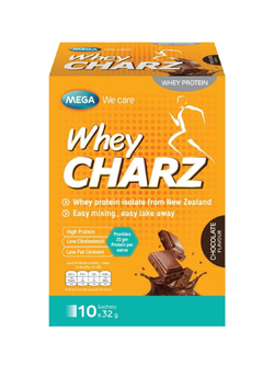 Mega We Care Whey Charz 10 ซอง x 32 g. (320g.)