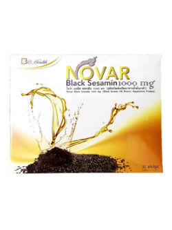 Novar black sesamin oil 30 capsules