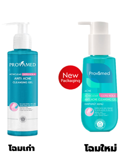 Provamed acniclear Gotu kola anti acne cleansing gel 120ml.